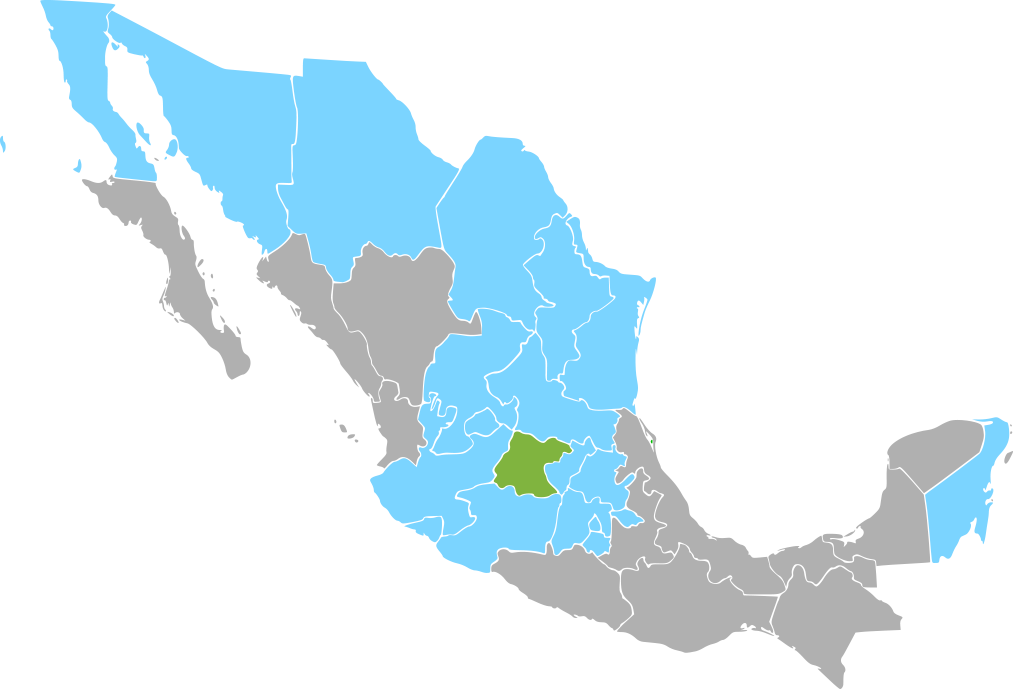 Mapa de Cobertura SEROC